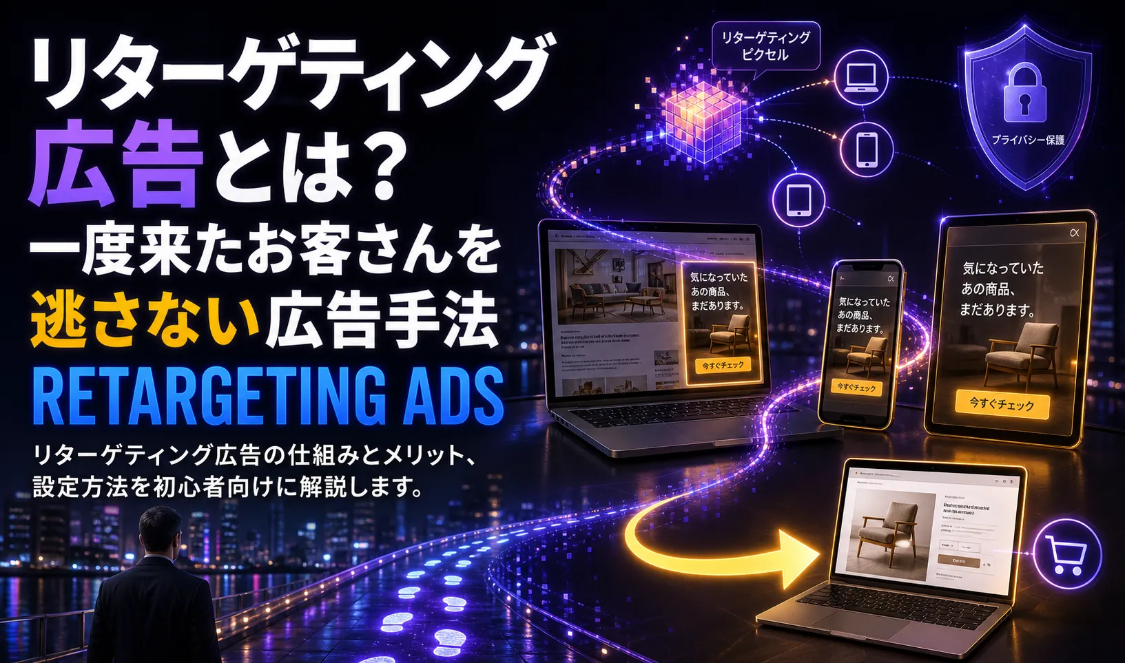 リターゲティング広告とは？一度来たお客さんを逃さない広告手法