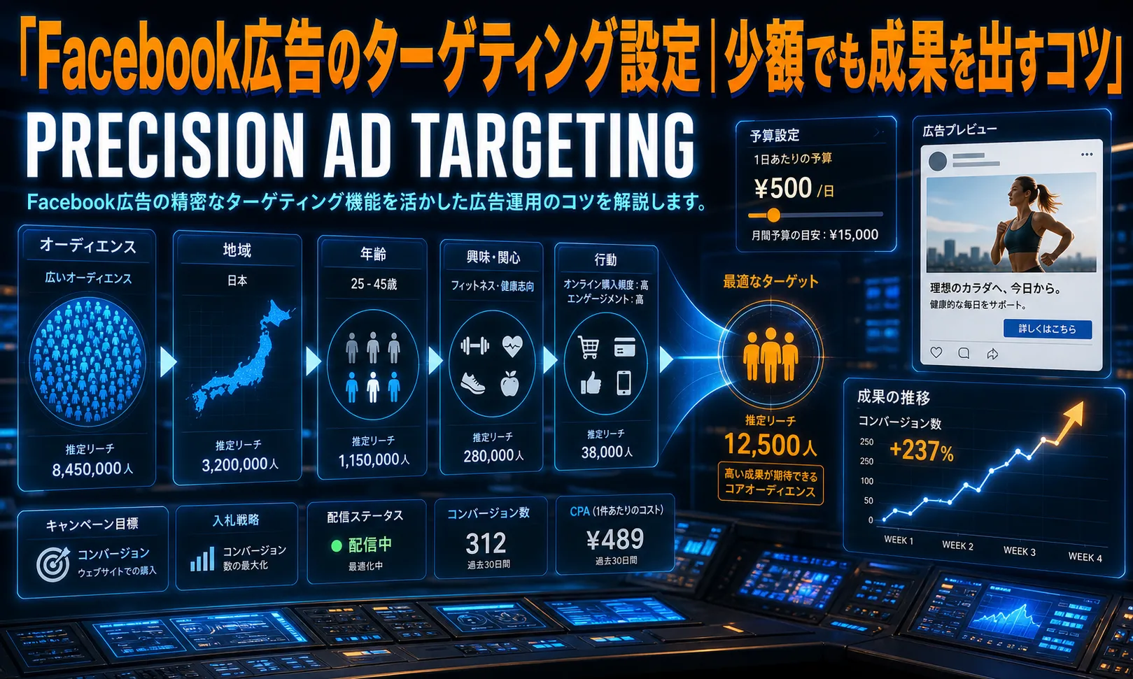Facebook広告のターゲティング設定｜少額でも成果を出すコツ