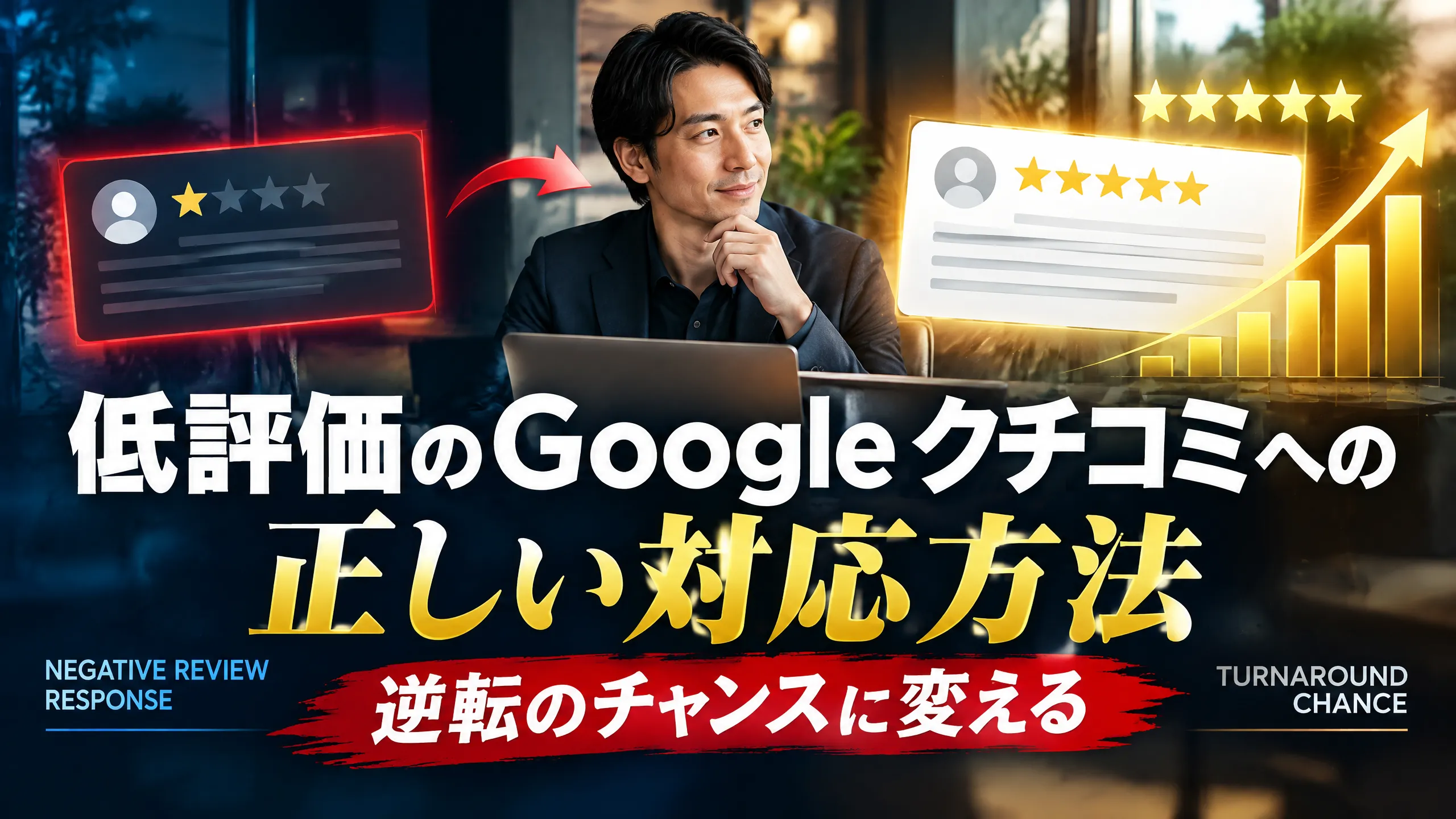 低評価のGoogleクチコミへの正しい対応方法｜逆転のチャンスに変える