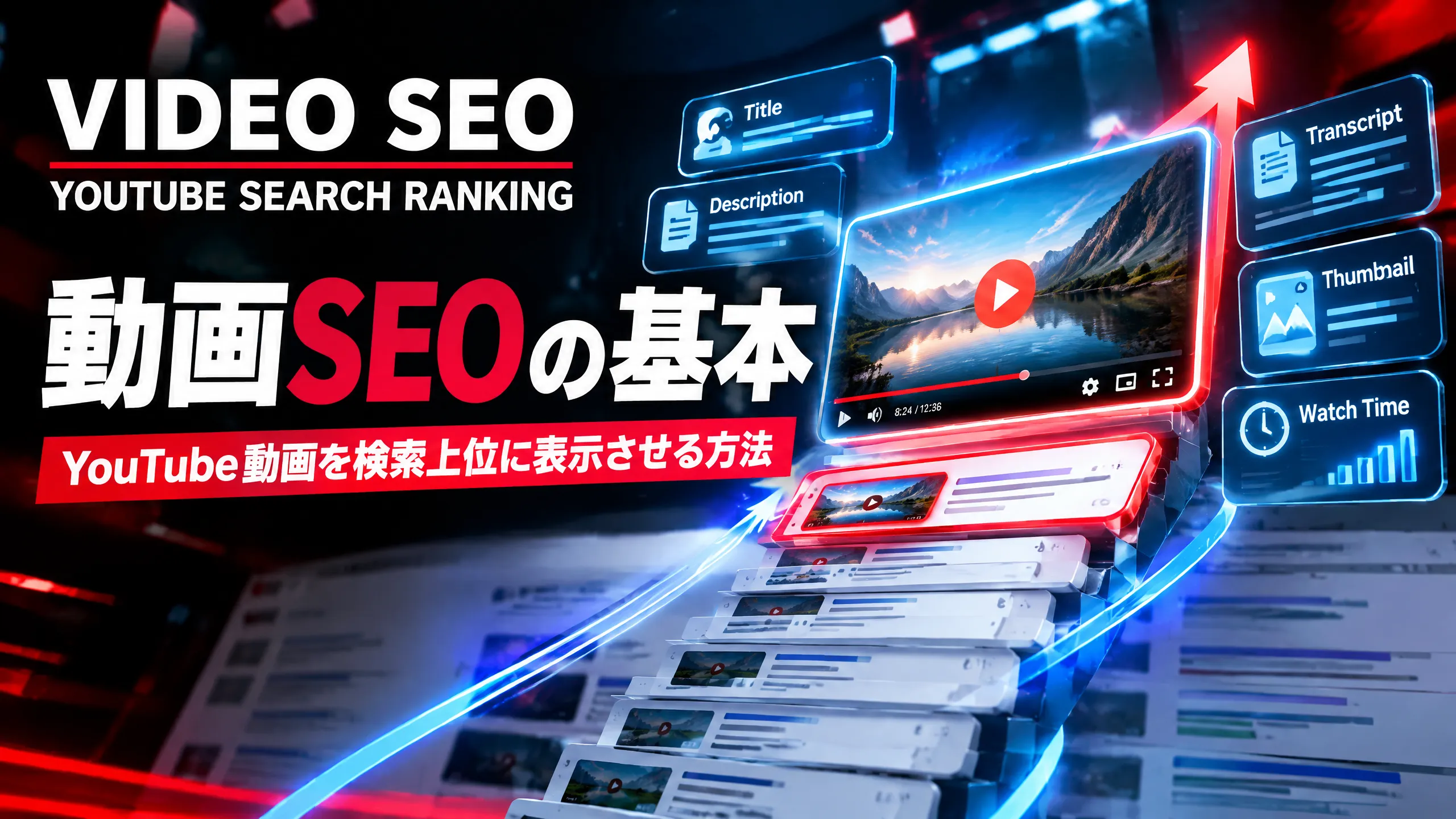 動画SEOの基本｜YouTube動画を検索上位に表示させる方法