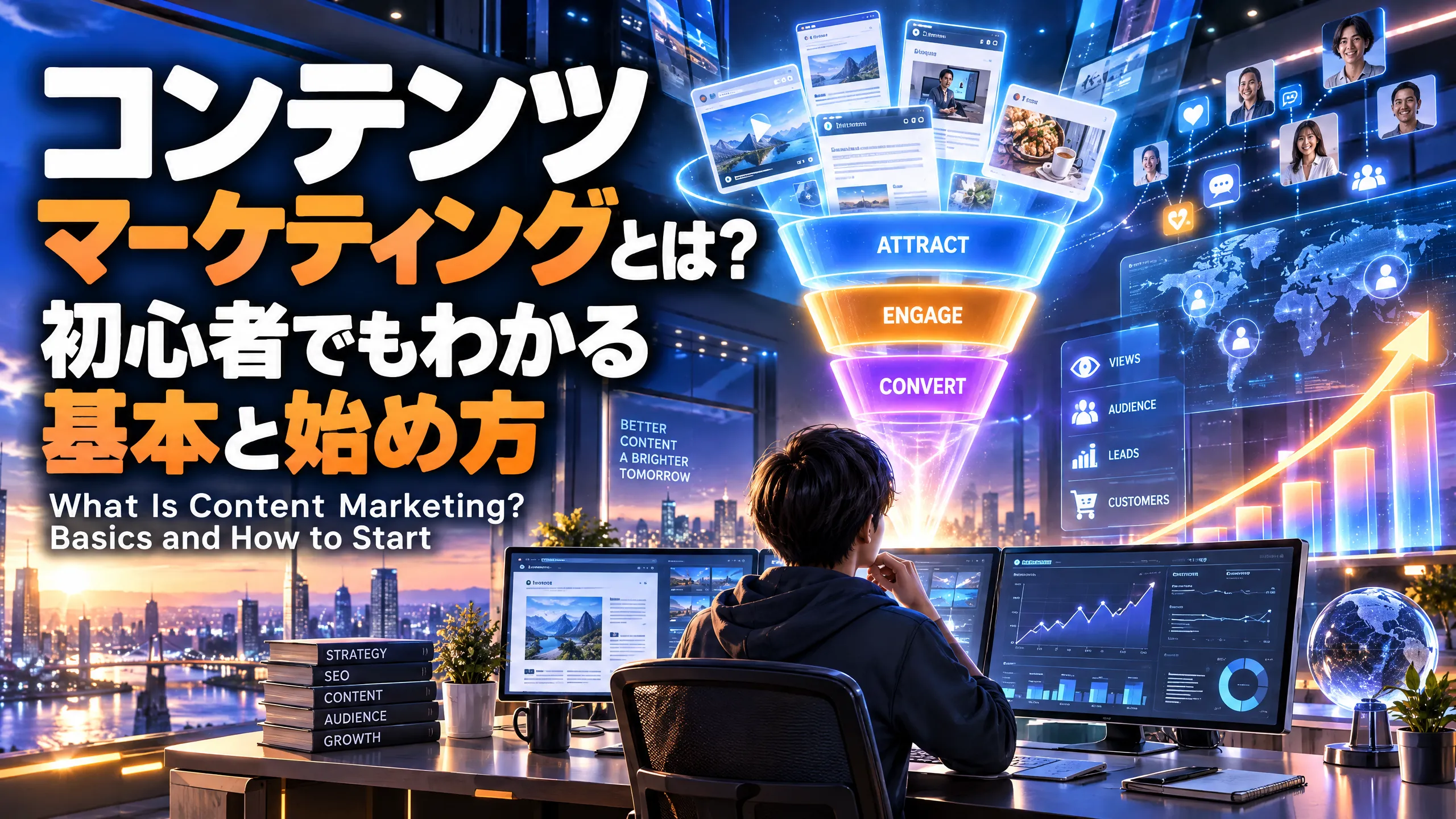 コンテンツマーケティングとは？初心者でもわかる基本と始め方