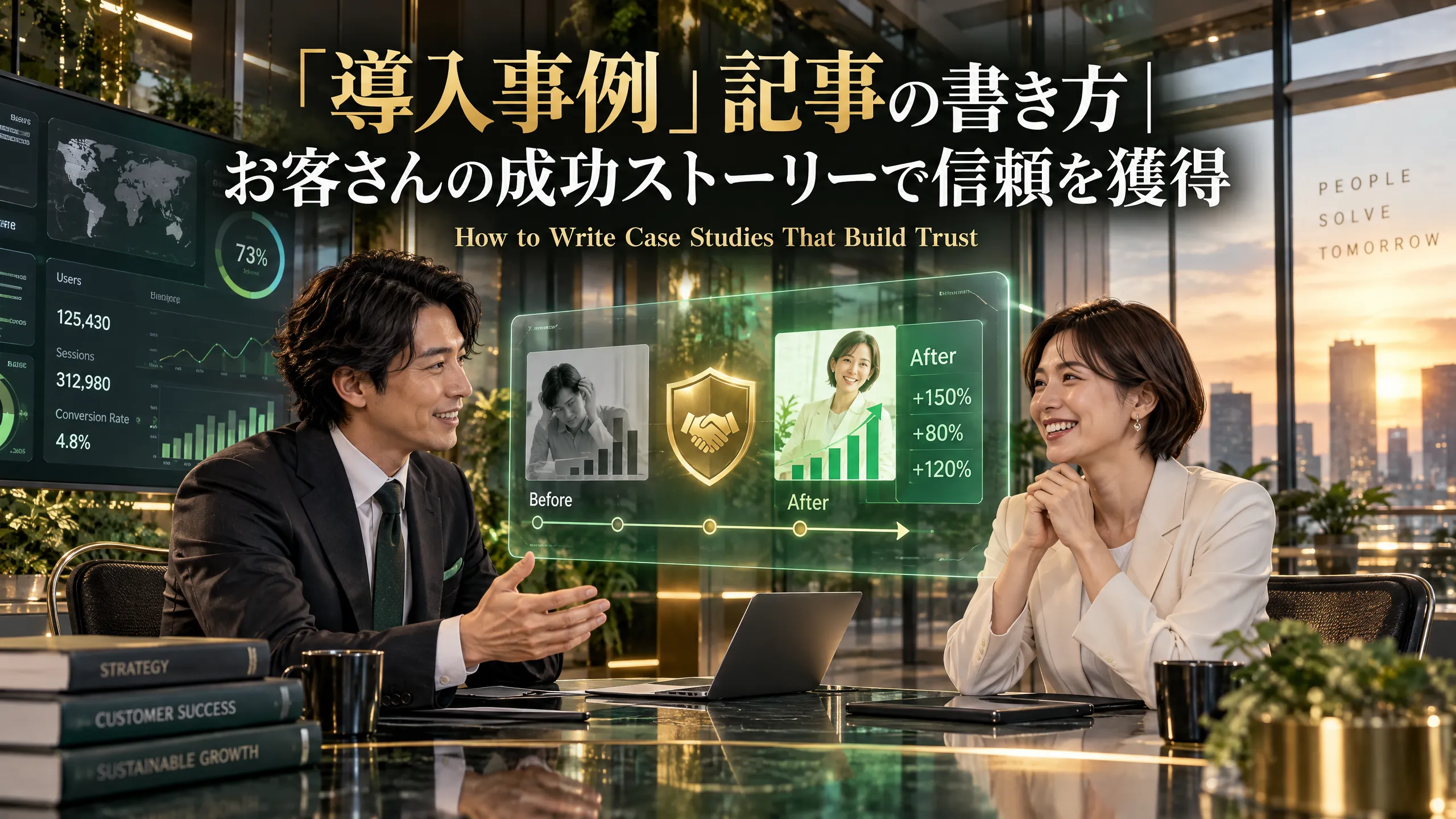 「導入事例」記事の書き方｜お客さんの成功ストーリーで信頼を獲得