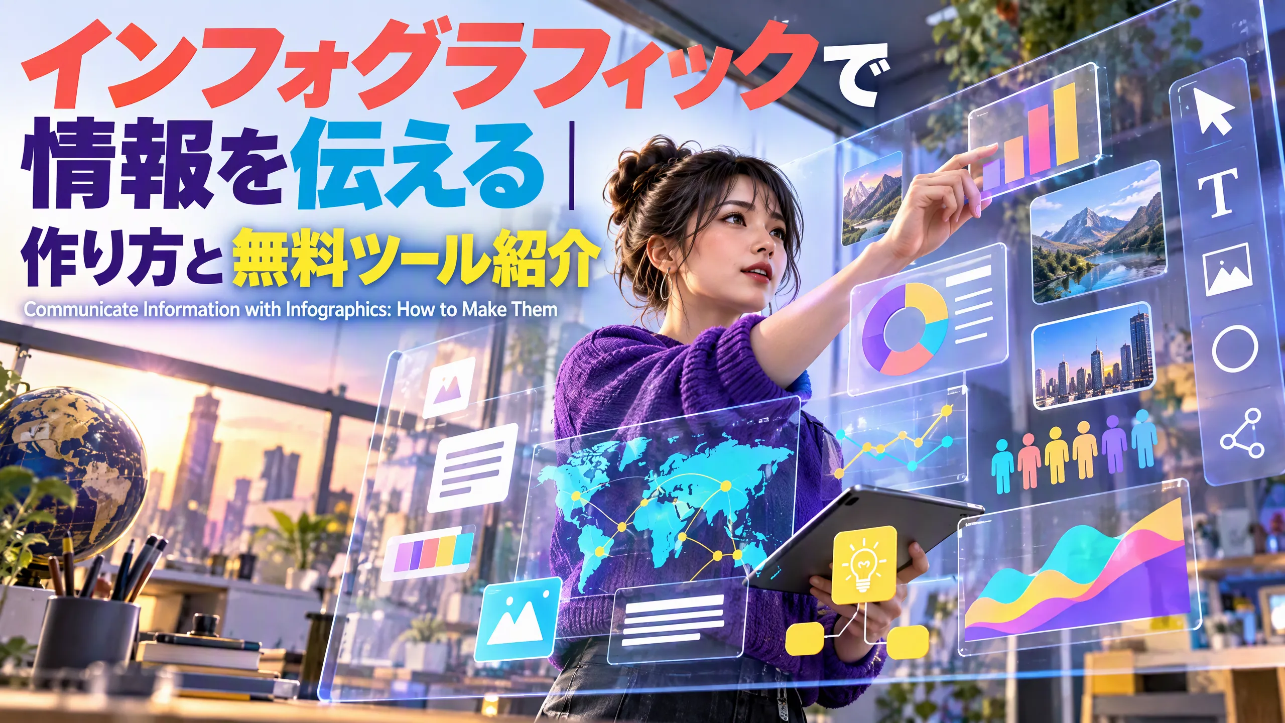 インフォグラフィックで情報を伝える｜作り方と無料ツール紹介