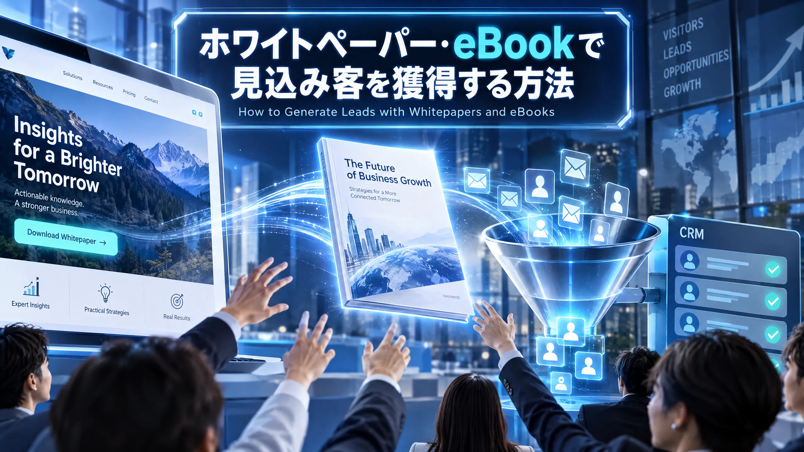 ホワイトペーパー・eBookで見込み客を獲得する方法