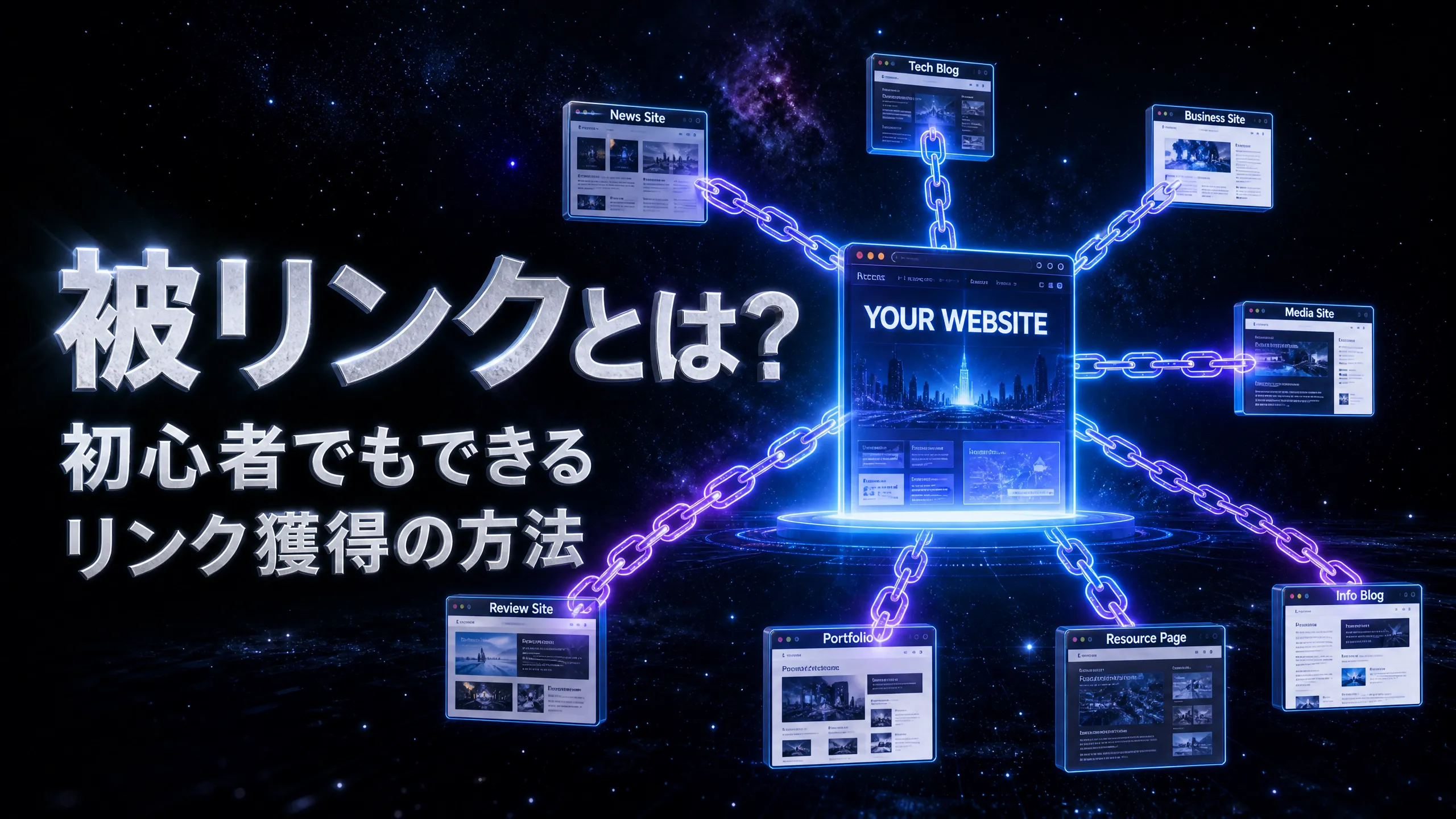 被リンクとは？初心者でもできるリンク獲得の方法