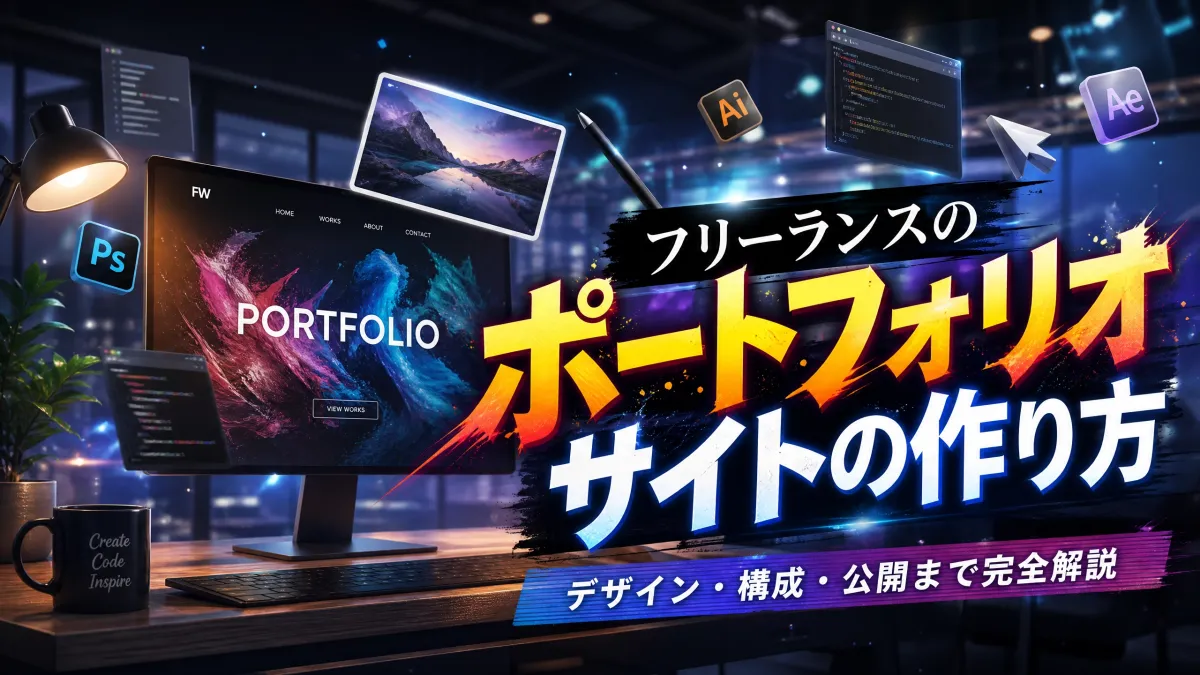 フリーランスのポートフォリオサイトの作り方