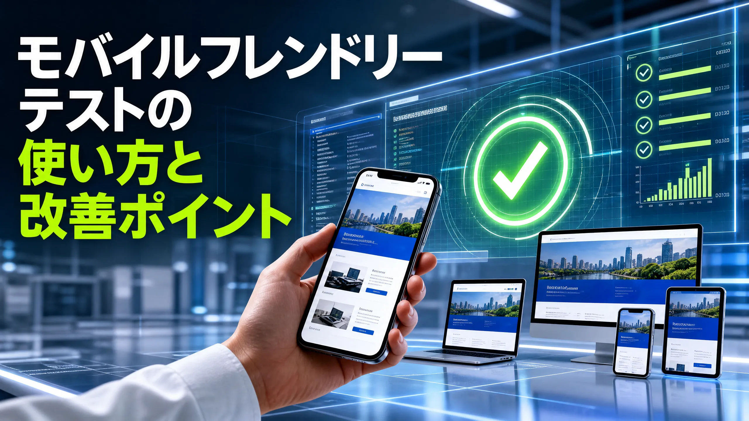モバイルフレンドリーテストの使い方と改善ポイント