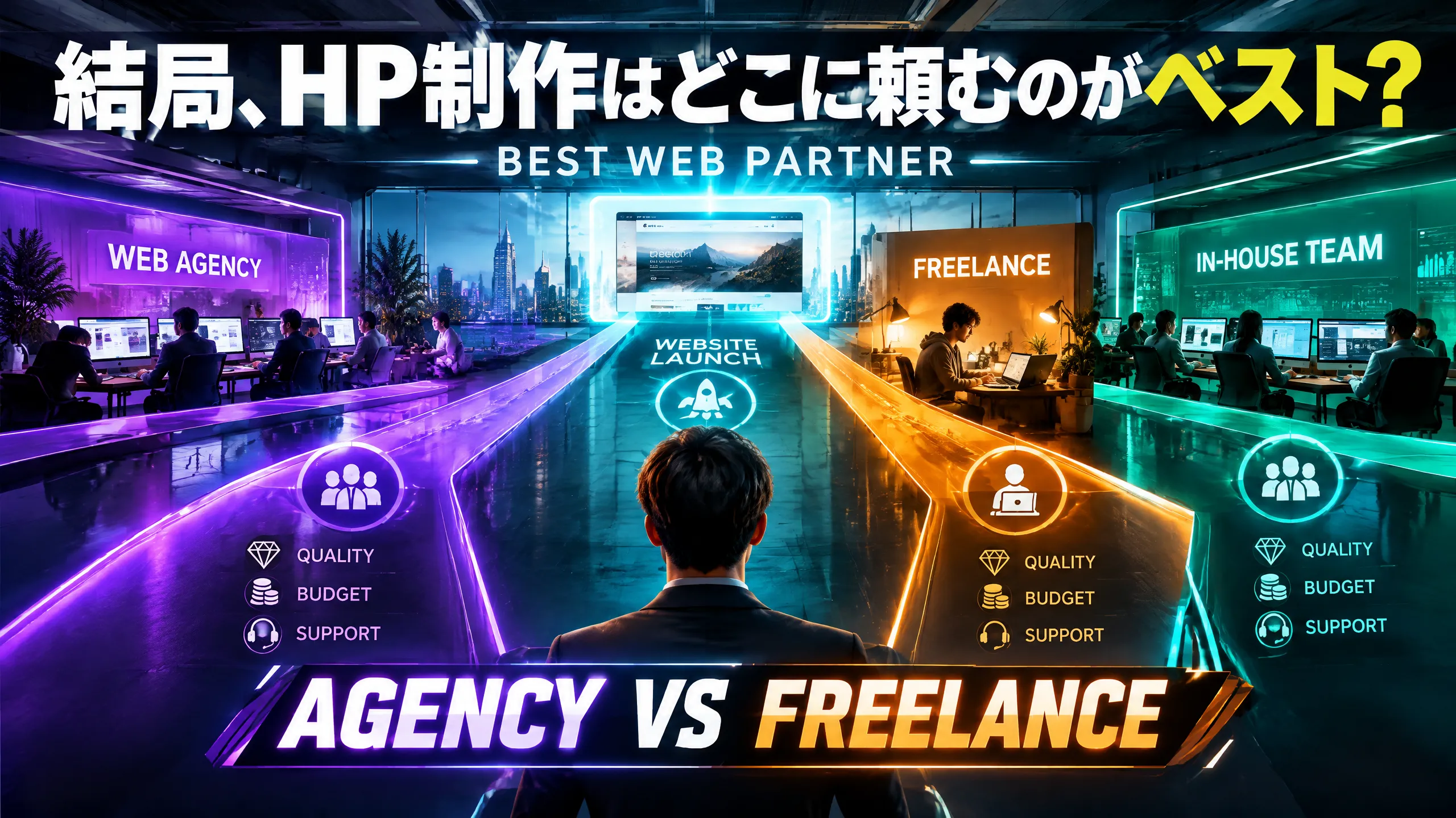 結局、HP制作はどこに頼むのがベスト？