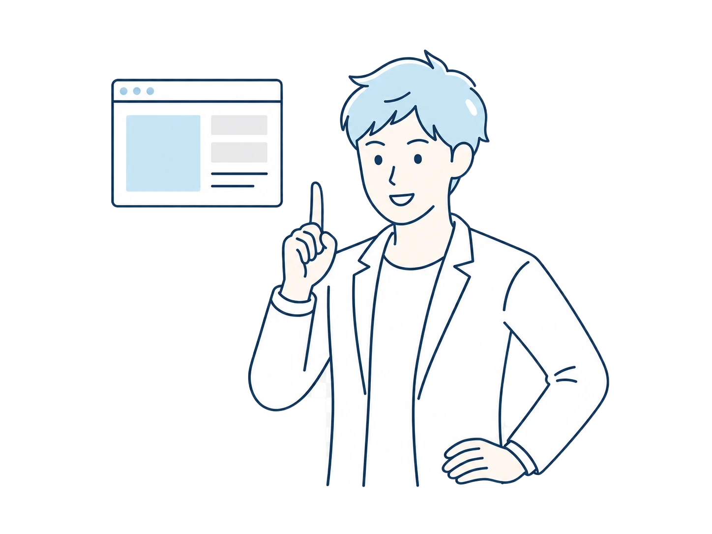 クリエイターのイラスト