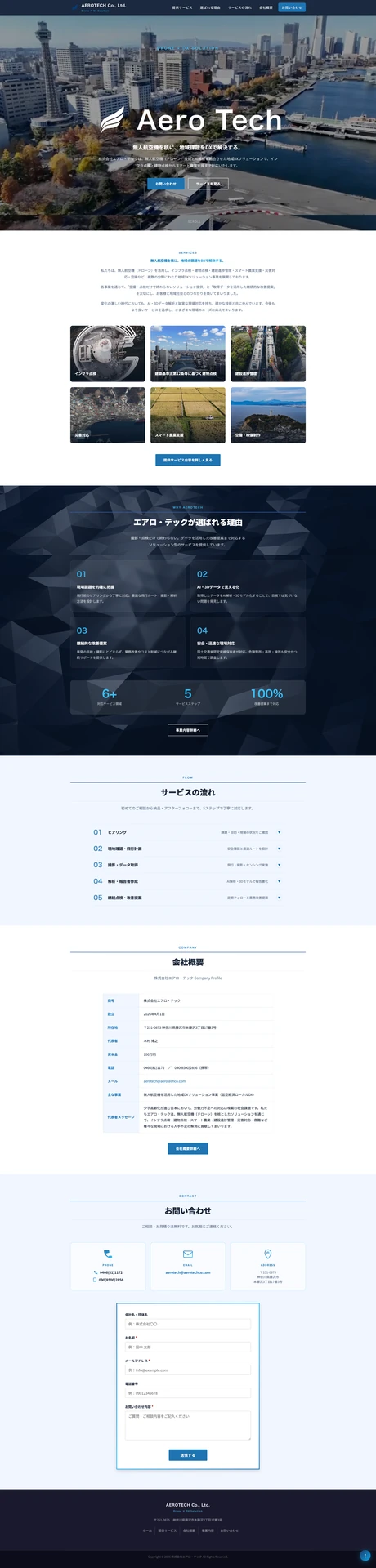 デスクトップ表示のスクリーンショット