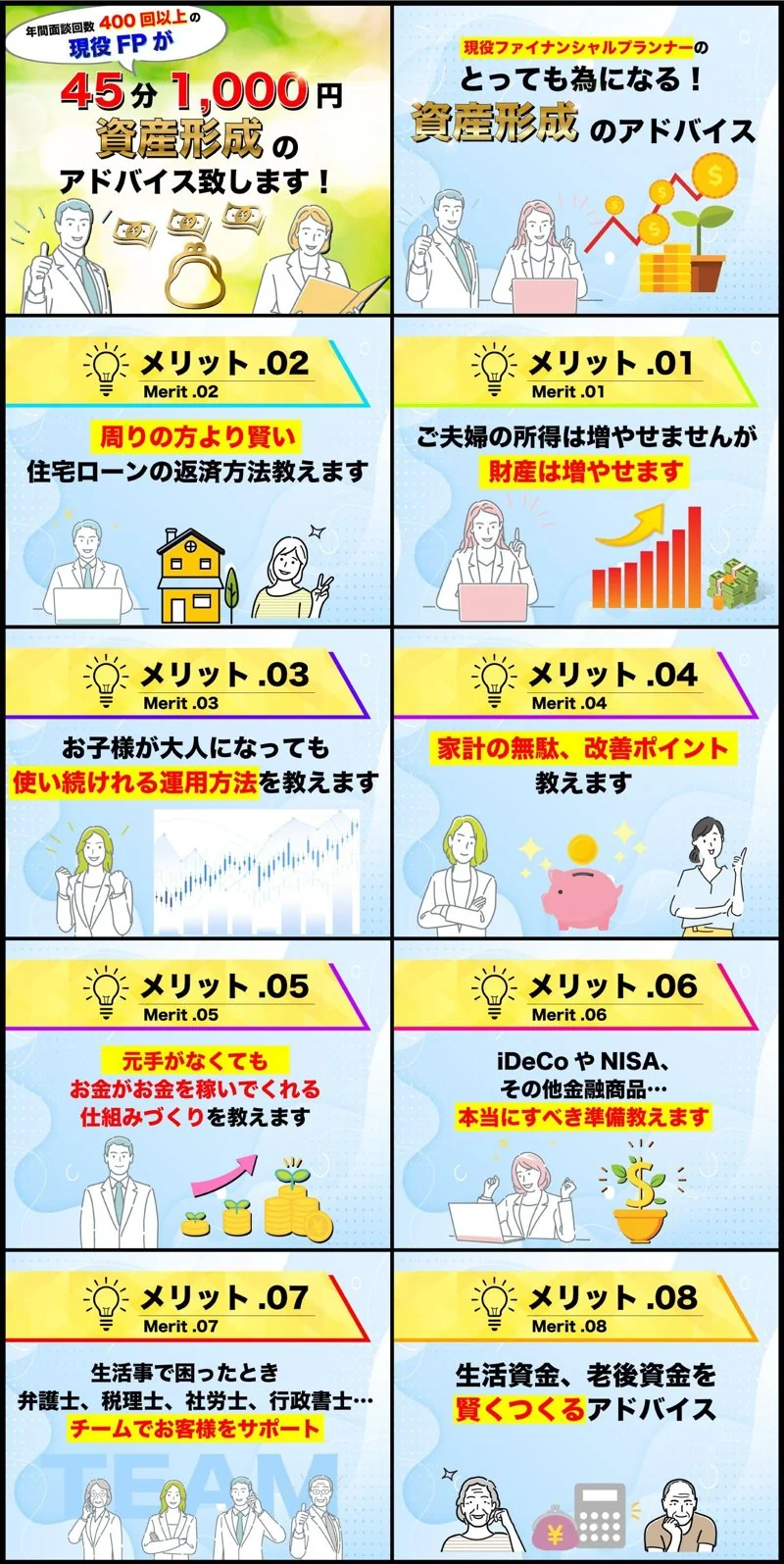 FPサービス｜FPサービスのココナラ出品画像制作（金融・コンサル）の制作実績